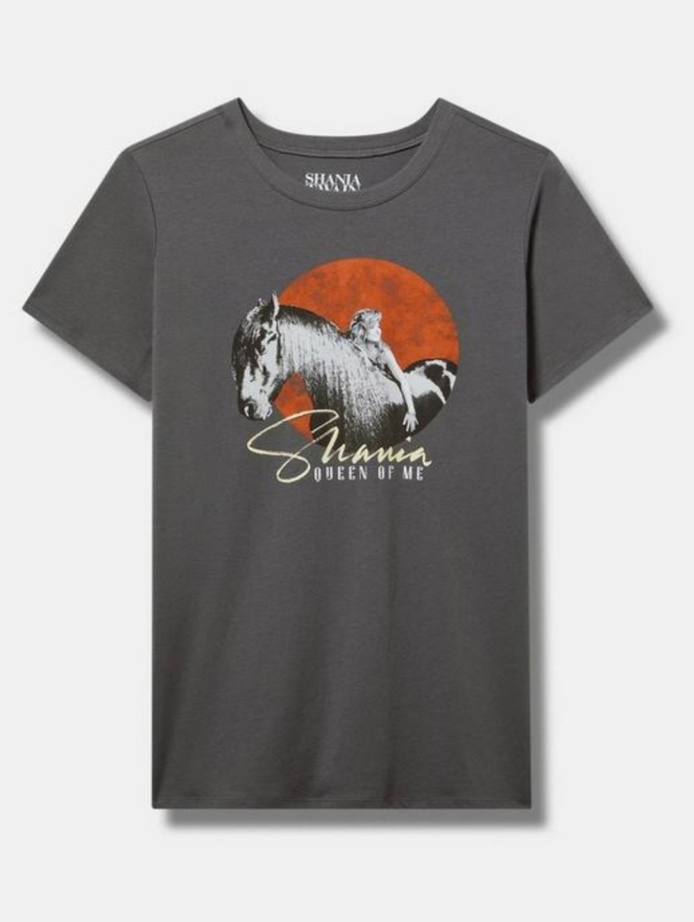 NWT Shania Twain Classic Cotton Crew Tee